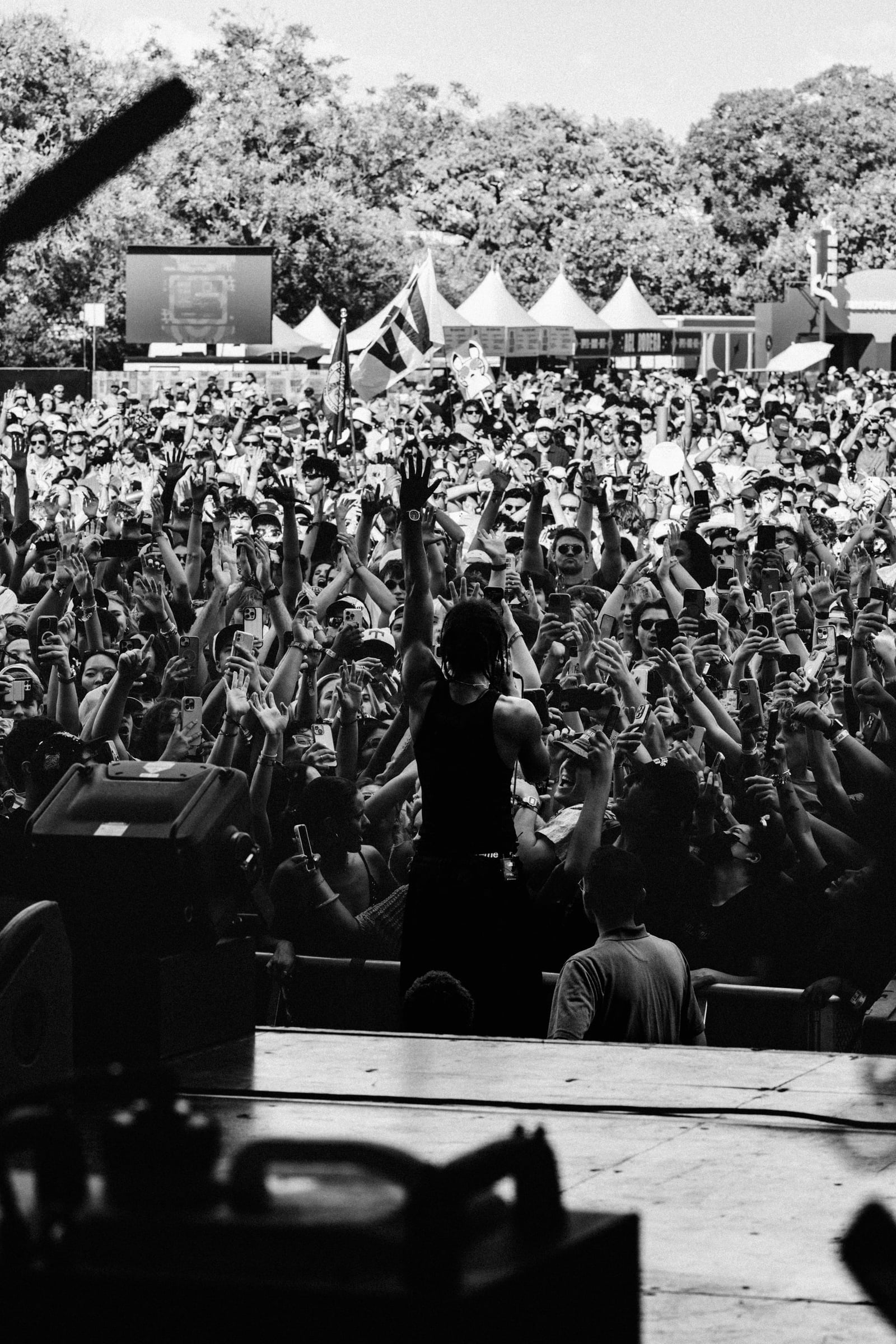 Bakarr at Austin City Limits Music Festival, Zilker Park Austin TX — press-credentialed concert photography by Chauncey Scott