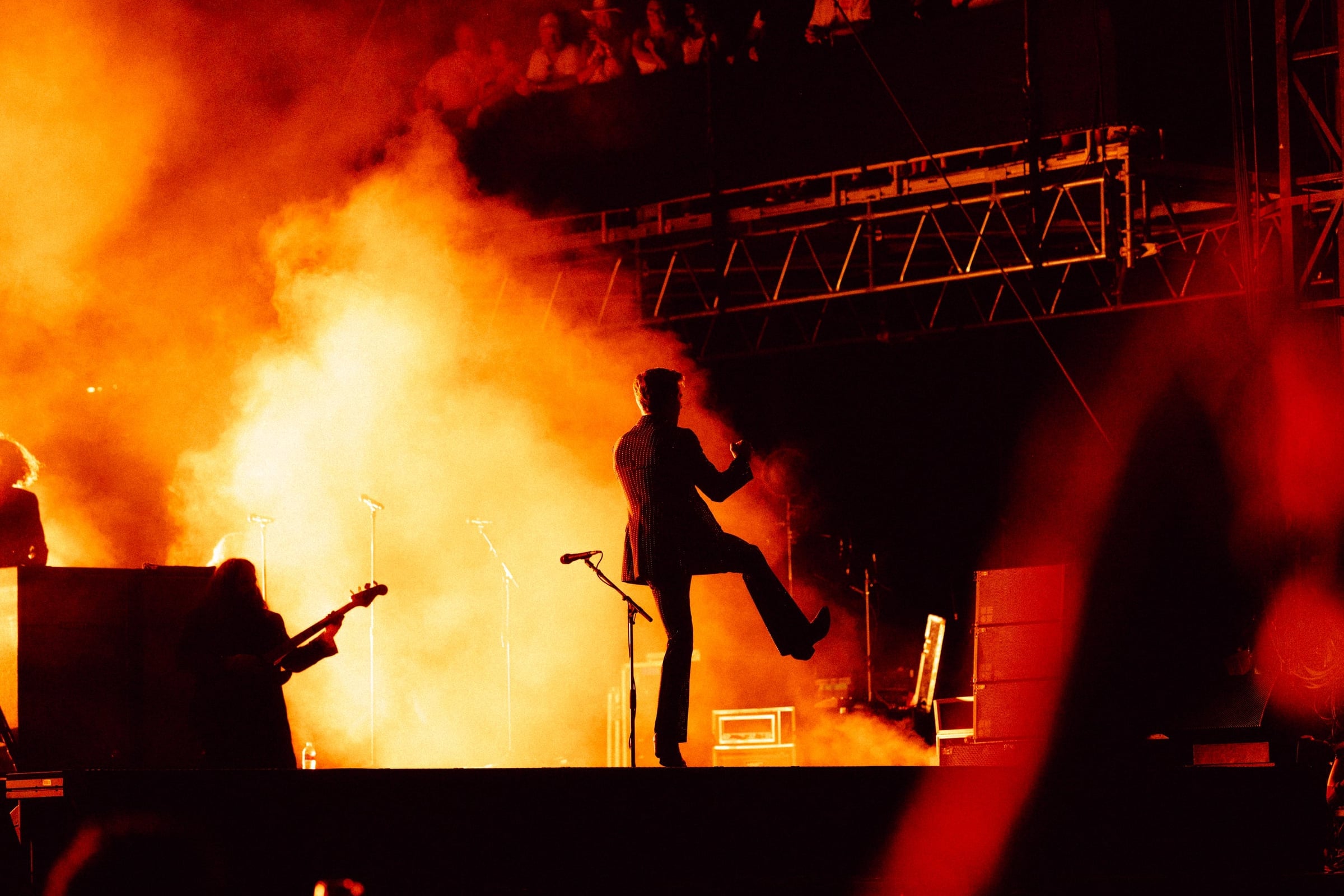 The Killers headlining Austin City Limits Music Festival 2024, Zilker Park Austin TX — press-credentialed concert photographer Chauncey Scott