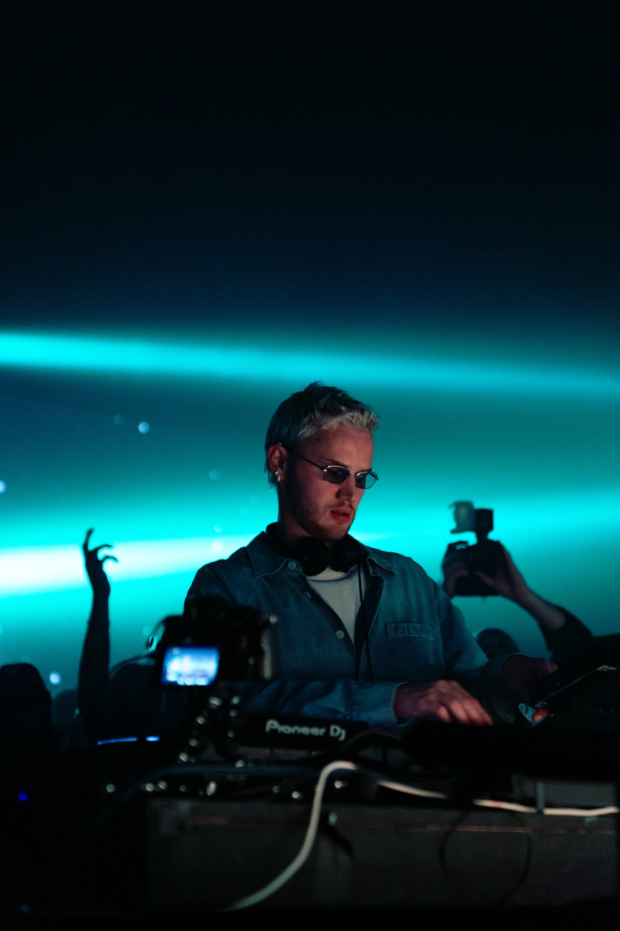 Mau P behind the decks at Billboard SXSW 2026, The Concourse, Austin TX — Chauncey Scott for Billboard / Getty Images