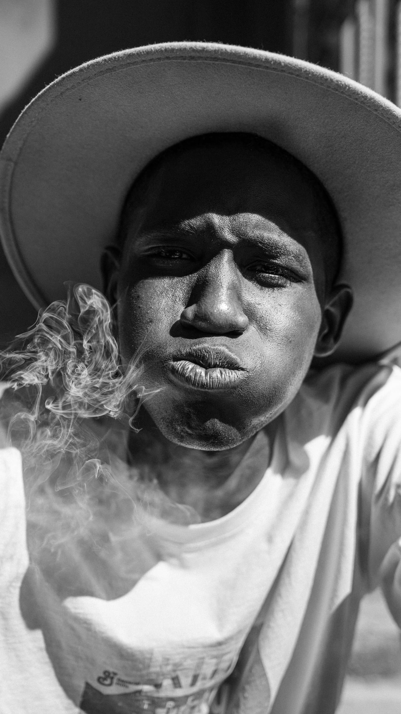 Joe West — editorial portrait on Williamsburg brownstone stoop, Williamsburg, Brooklyn, New York City — Chauncey Scott, portrait photographer