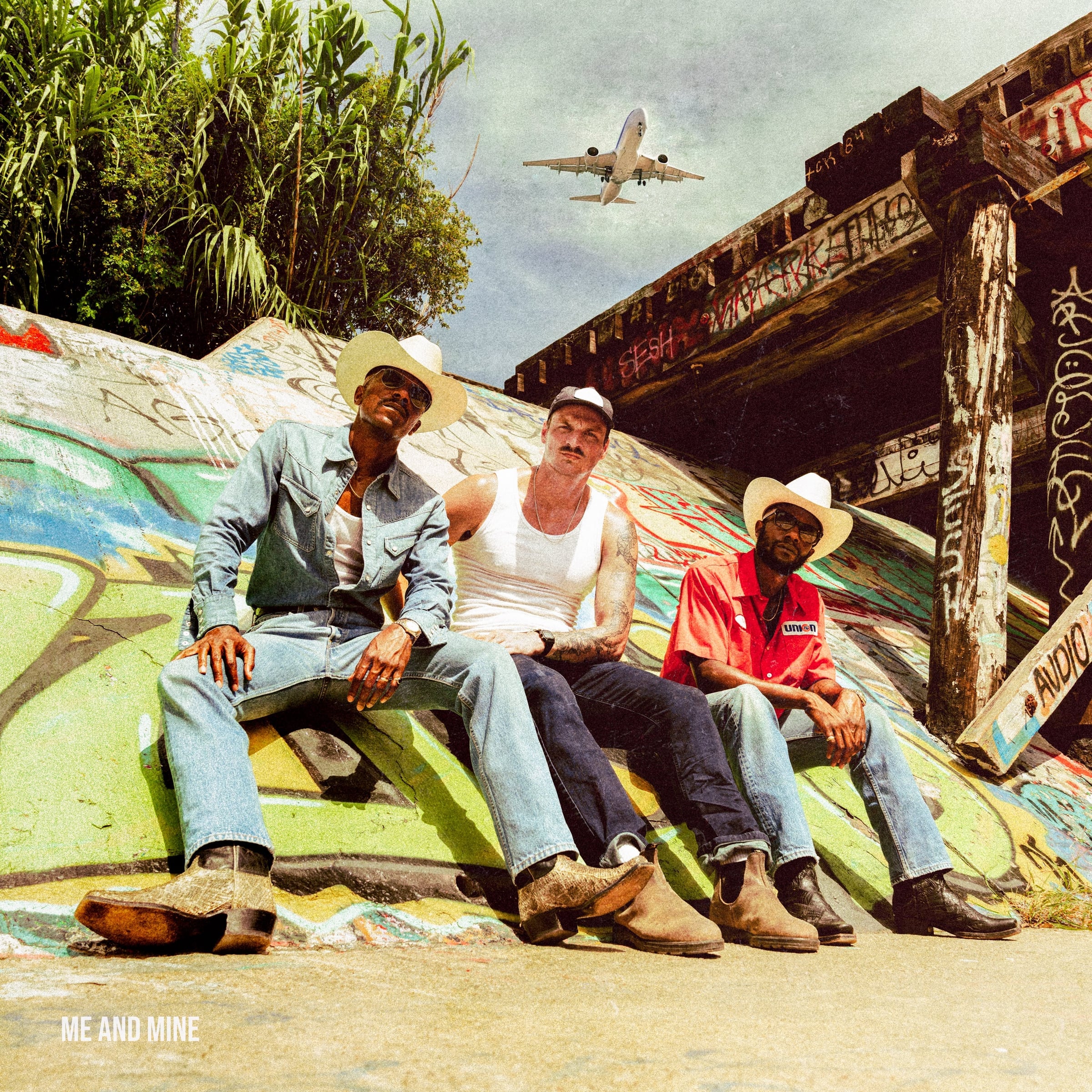 Me and Mine album cover in collaboration with Zack Telander — commercial music photography by Chauncey Scott, Austin TX photographer and director
