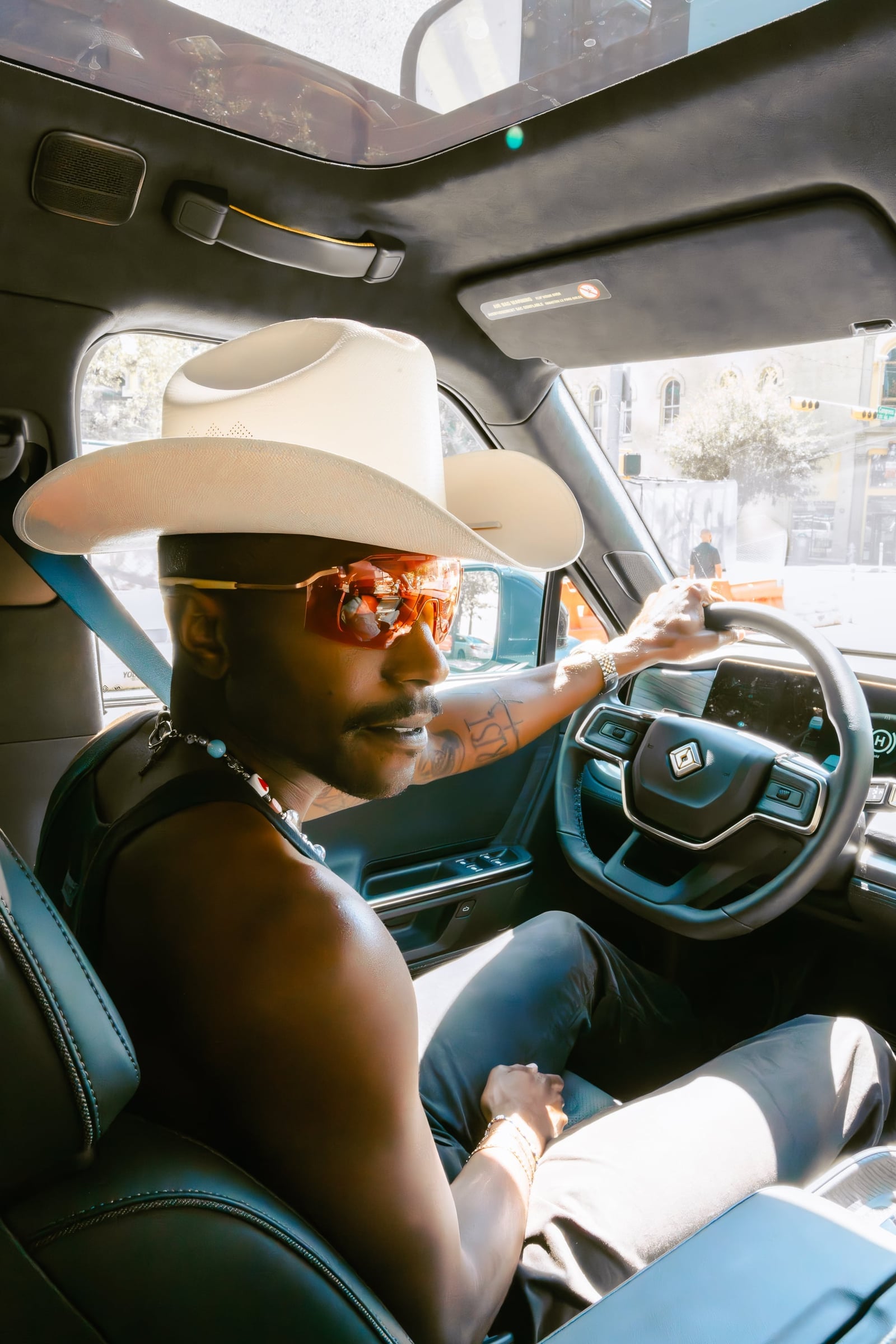 Rivian electric vehicle commercial campaign — automotive lifestyle photography by Chauncey Scott, Austin TX