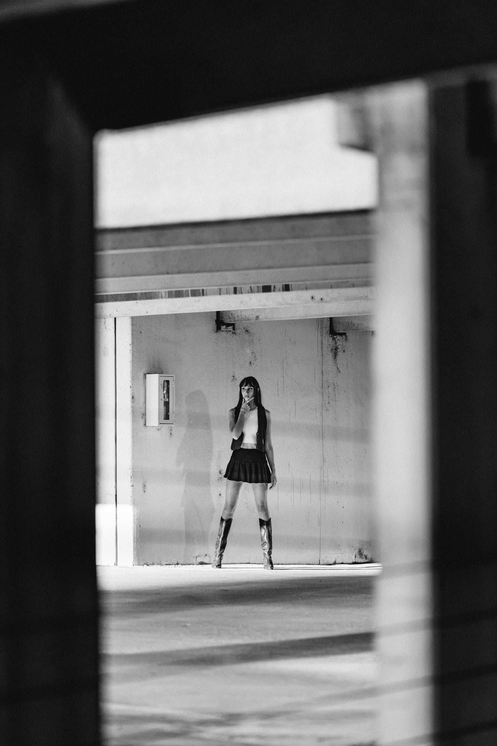 RoRo — fashion editorial photography in industrial warehouse location, Austin TX — Chauncey Scott, commercial fashion photographer