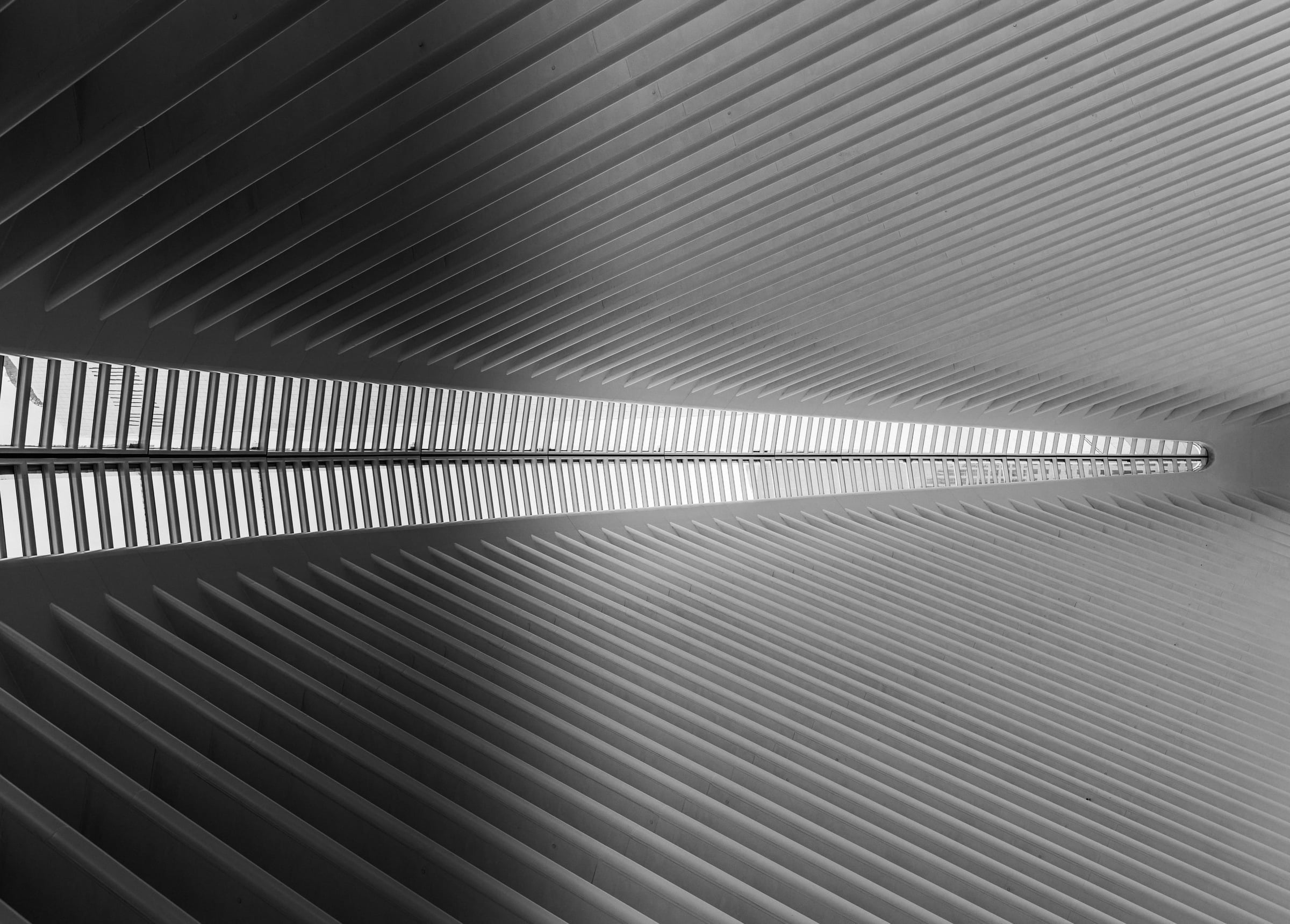 The Oculus WTC wide-angle interior, Lower Manhattan New York City — architectural fine art photography by Chauncey Scott