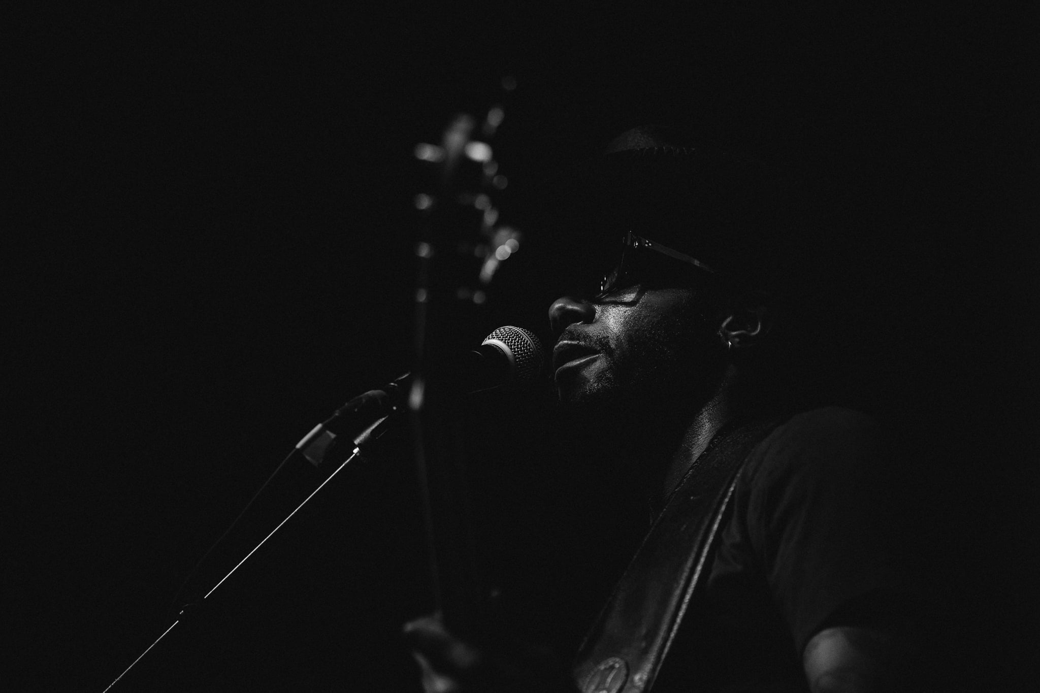 The Bros Fresh performing live at Scoot Inn, Austin TX — press-credentialed tour photographer Chauncey Scott