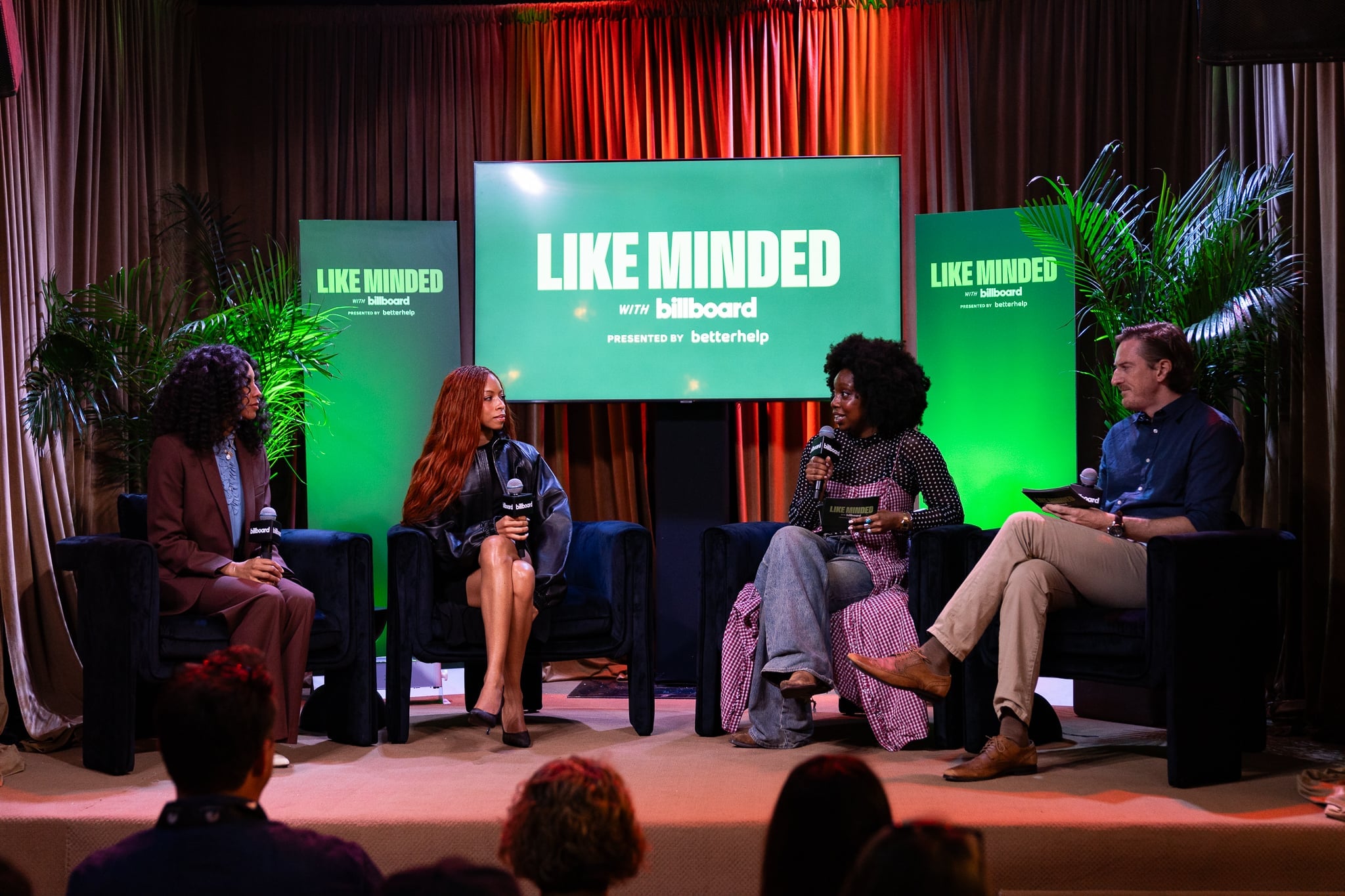 Billboard's 'Like Minded' panel including Corinne Bailey Rae and Ravyn Lenae at Billboard House, Mohawk, Austin TX, SXSW 2026 — Chauncey Scott for Billboard / Getty Images