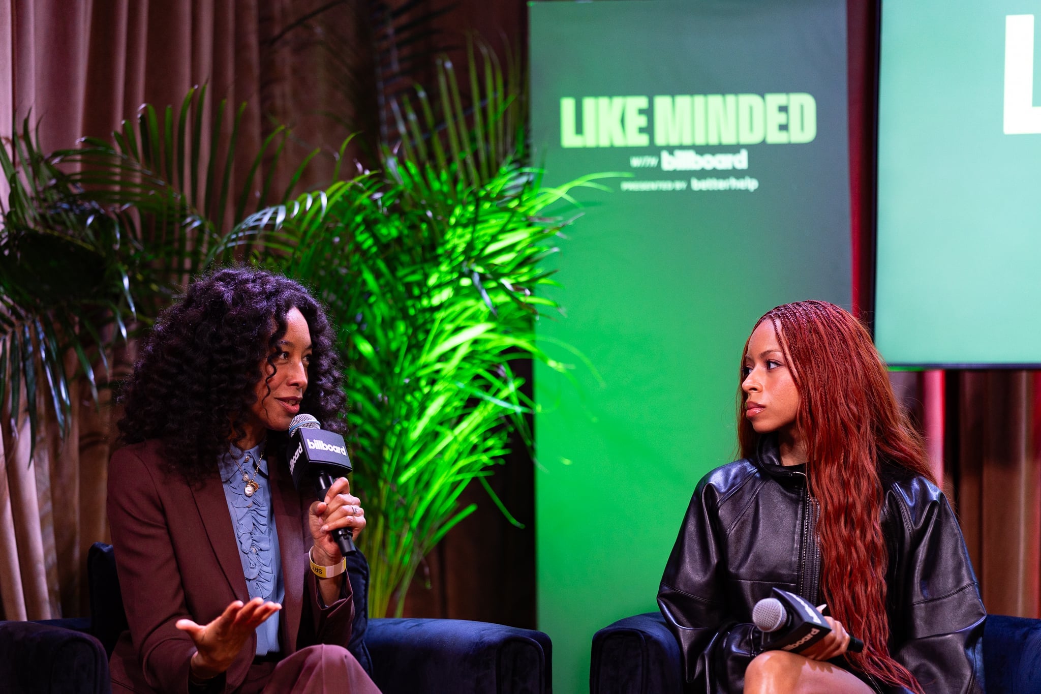 Corinne Bailey Rae in conversation with Ravyn Lenae on Billboard's 'Like Minded' panel, Billboard House, Mohawk, Austin TX, SXSW 2026 — Chauncey Scott for Billboard / Getty Images