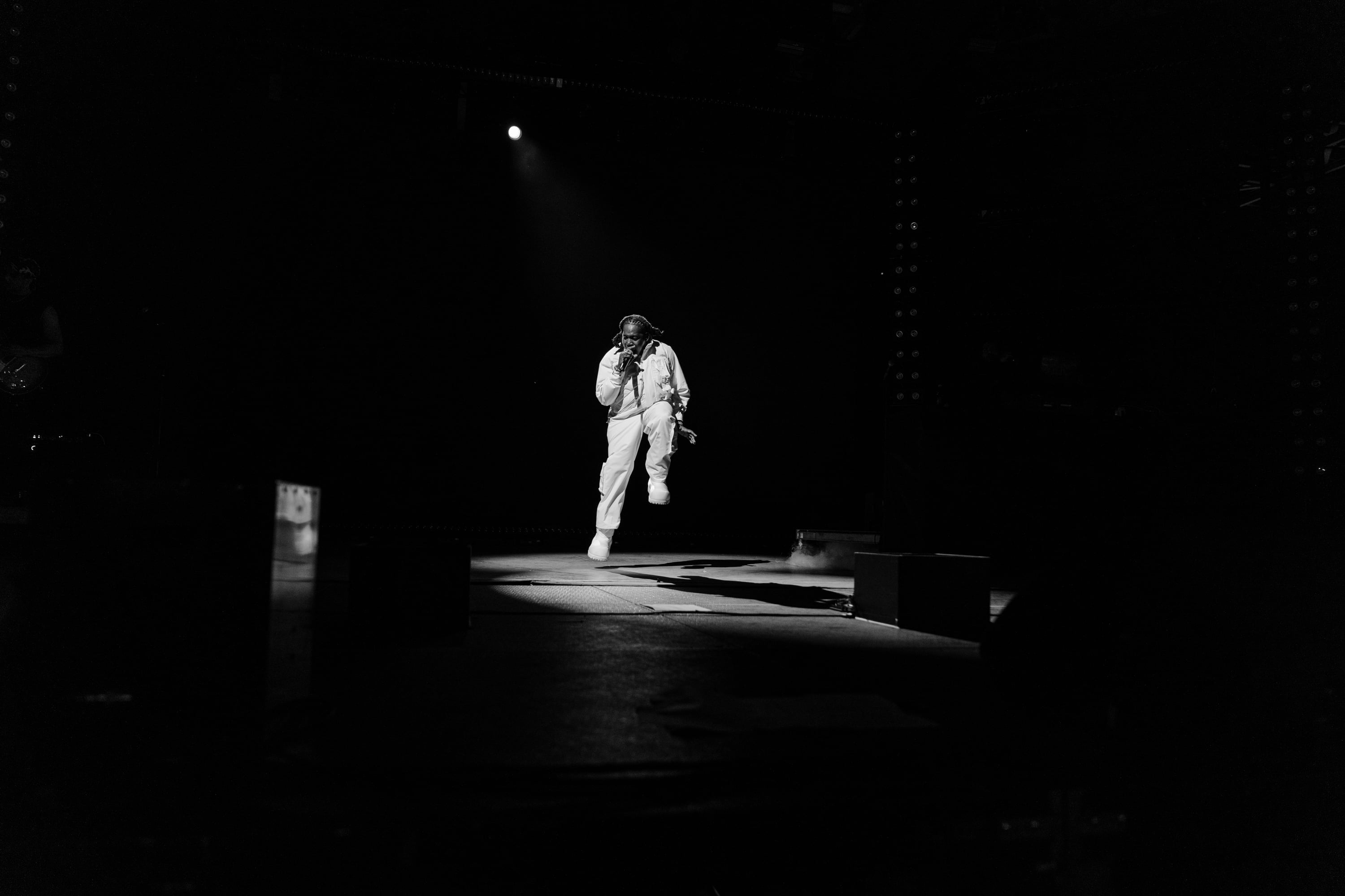 Don Toliver under stage lights at Billboard SXSW 2026, Moody Amphitheater at Waterloo Park, Austin TX — Chauncey Scott for Billboard / Getty Images